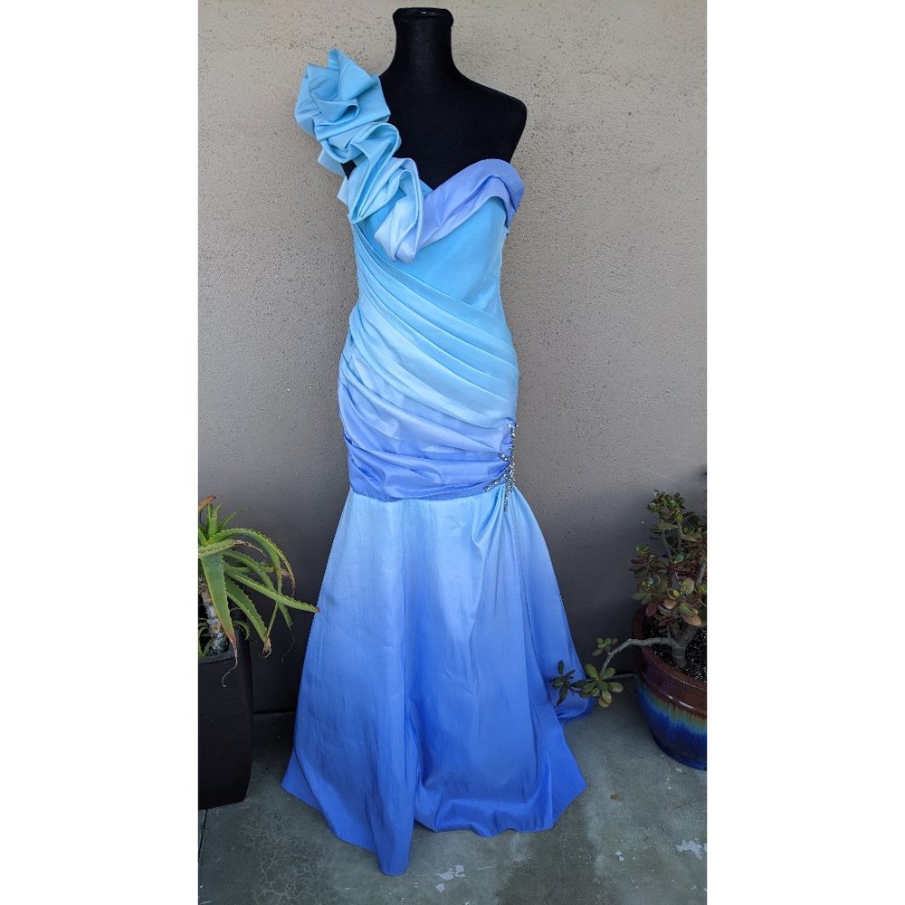 💜✨NWT Vintage Pastel Evening Gown w/Rhinestone Accent | 90s